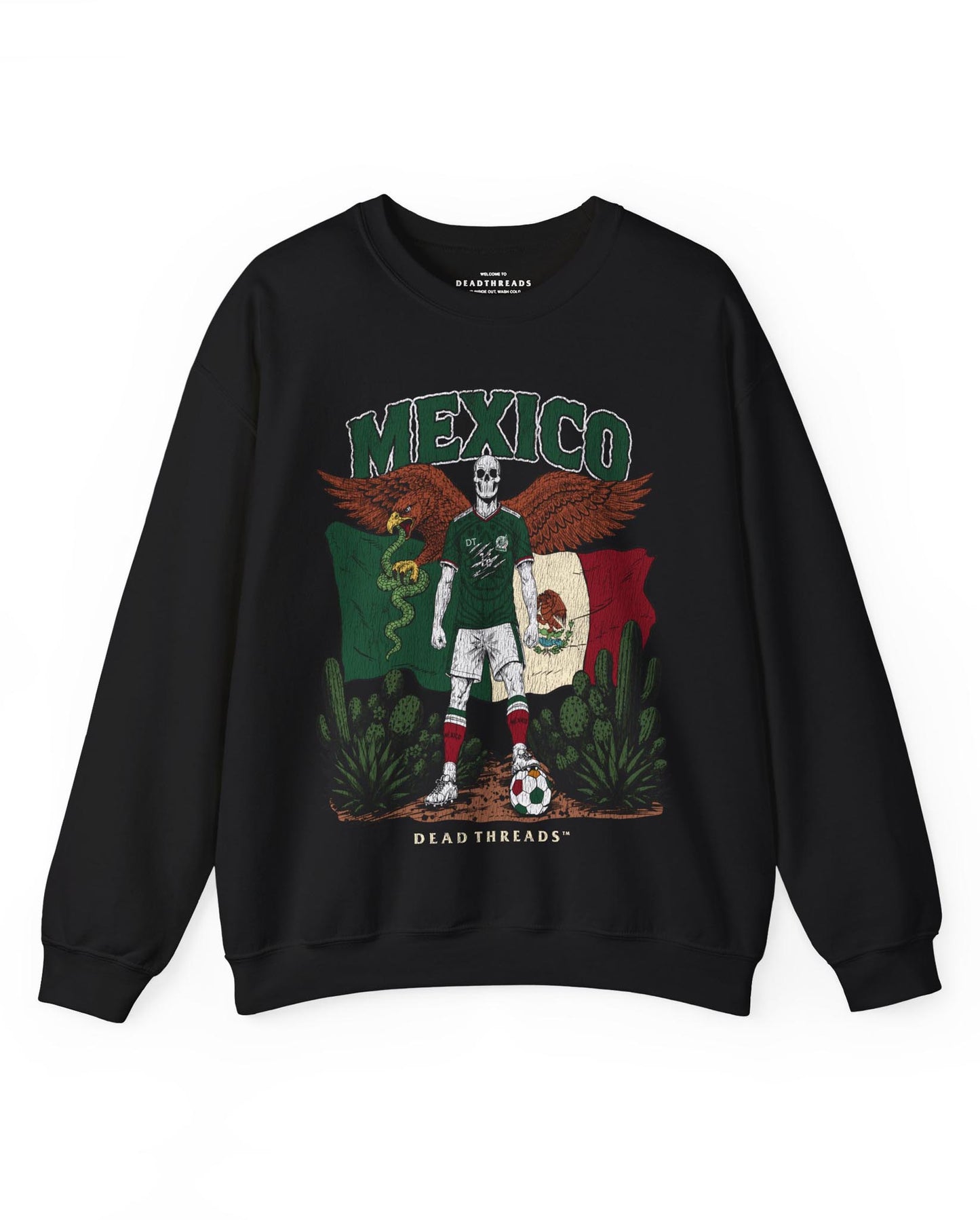 MEXICO SOCCER - CREWNECK SWEATSHIRT