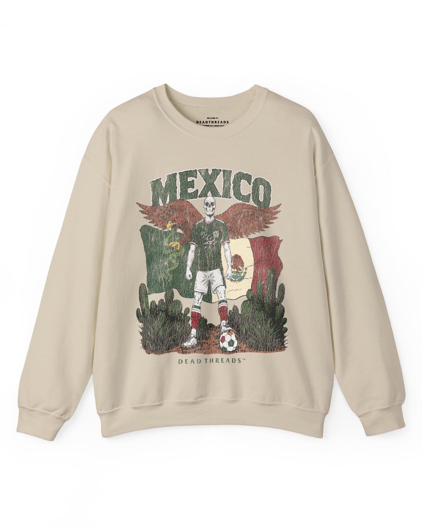 MEXICO SOCCER - CREWNECK SWEATSHIRT