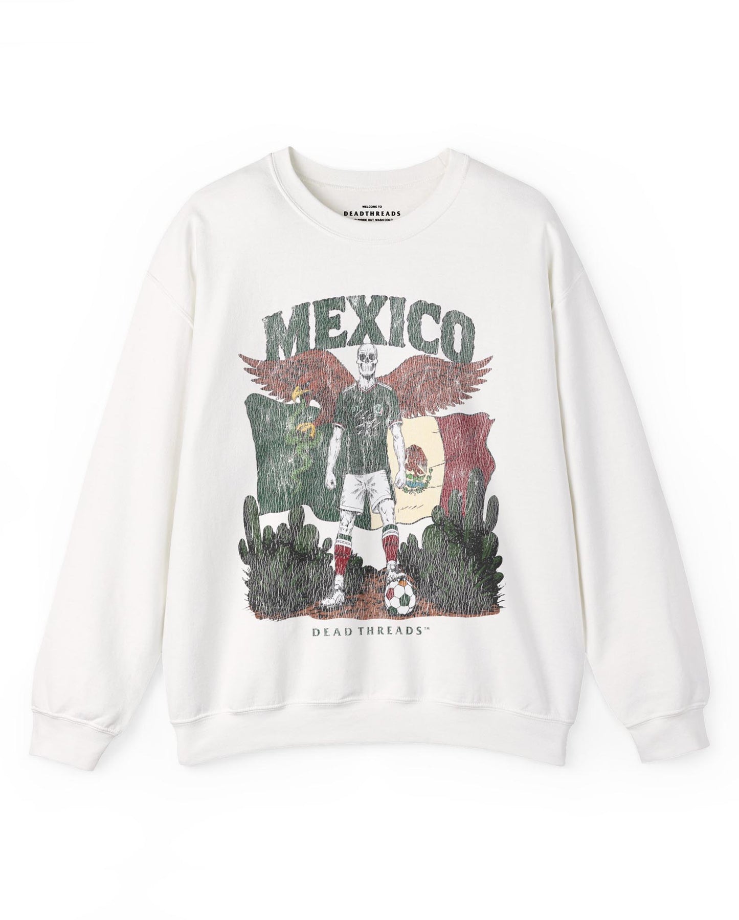 MEXICO SOCCER - CREWNECK SWEATSHIRT