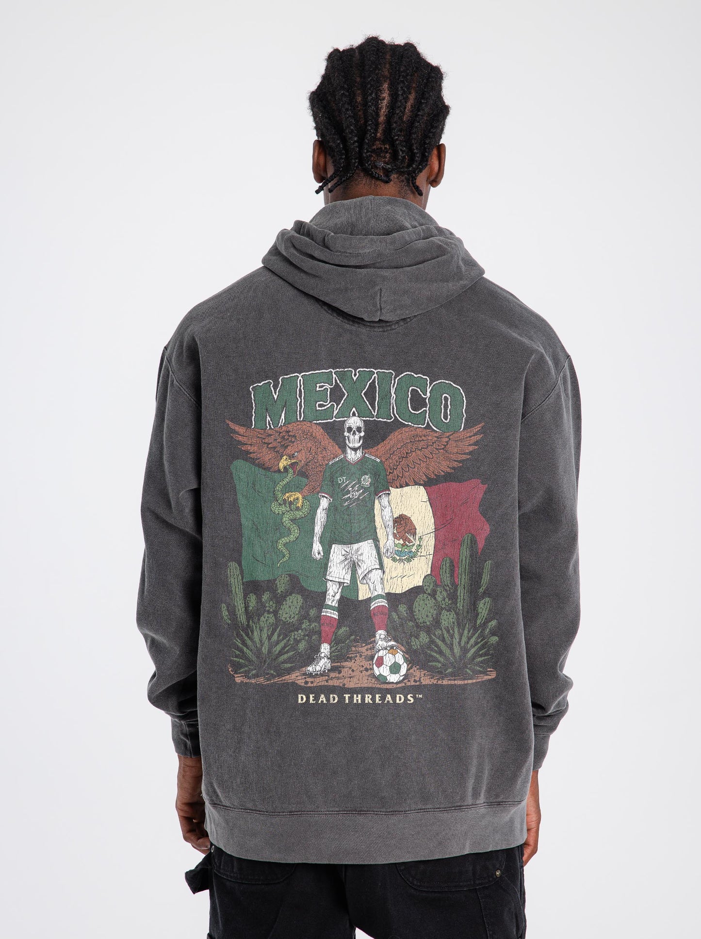 MEXICO SOCCER - “DT ESSENTIAL" HOODIE