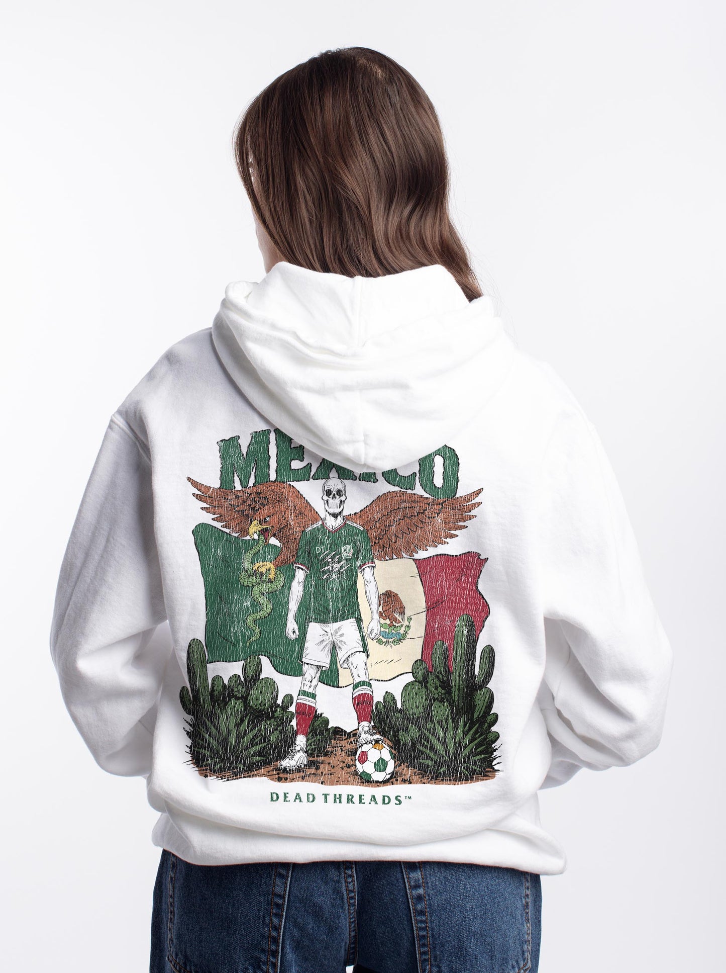 MEXICO SOCCER - “DT ESSENTIAL" HOODIE