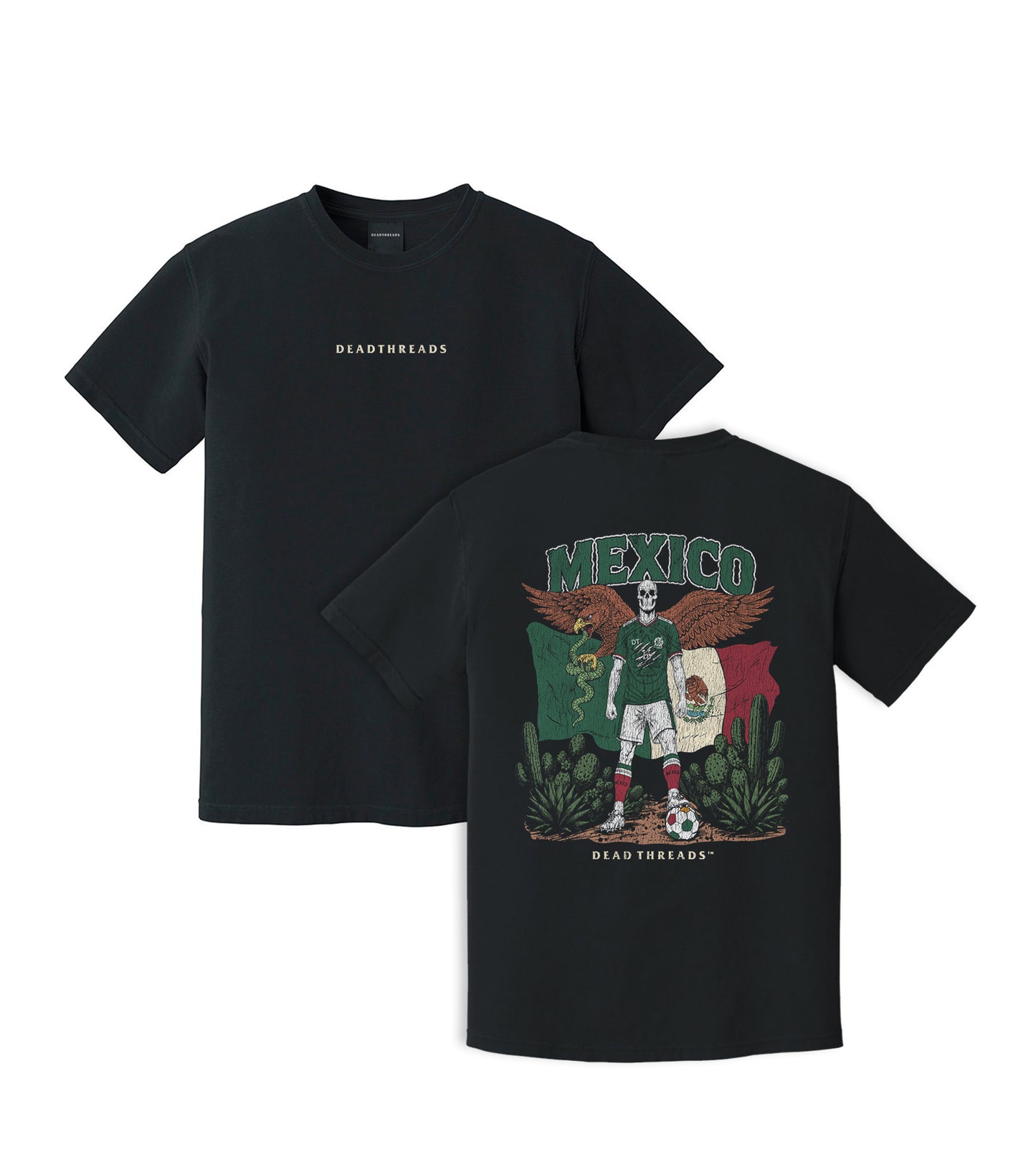 MEXICO SOCCER - “DT ESSENTIAL" PREMIUM T-SHIRT