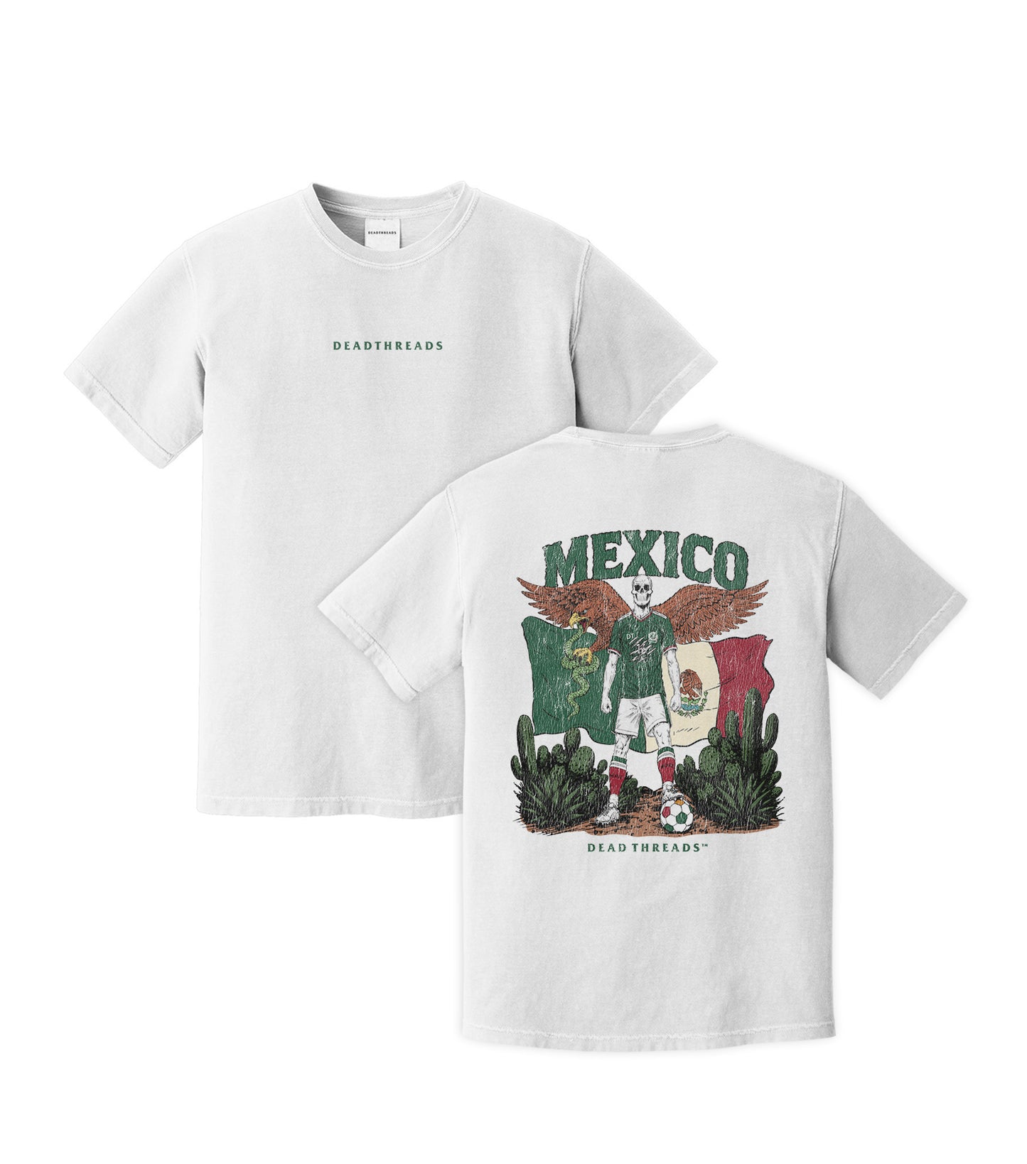 MEXICO SOCCER - “DT ESSENTIAL" PREMIUM T-SHIRT