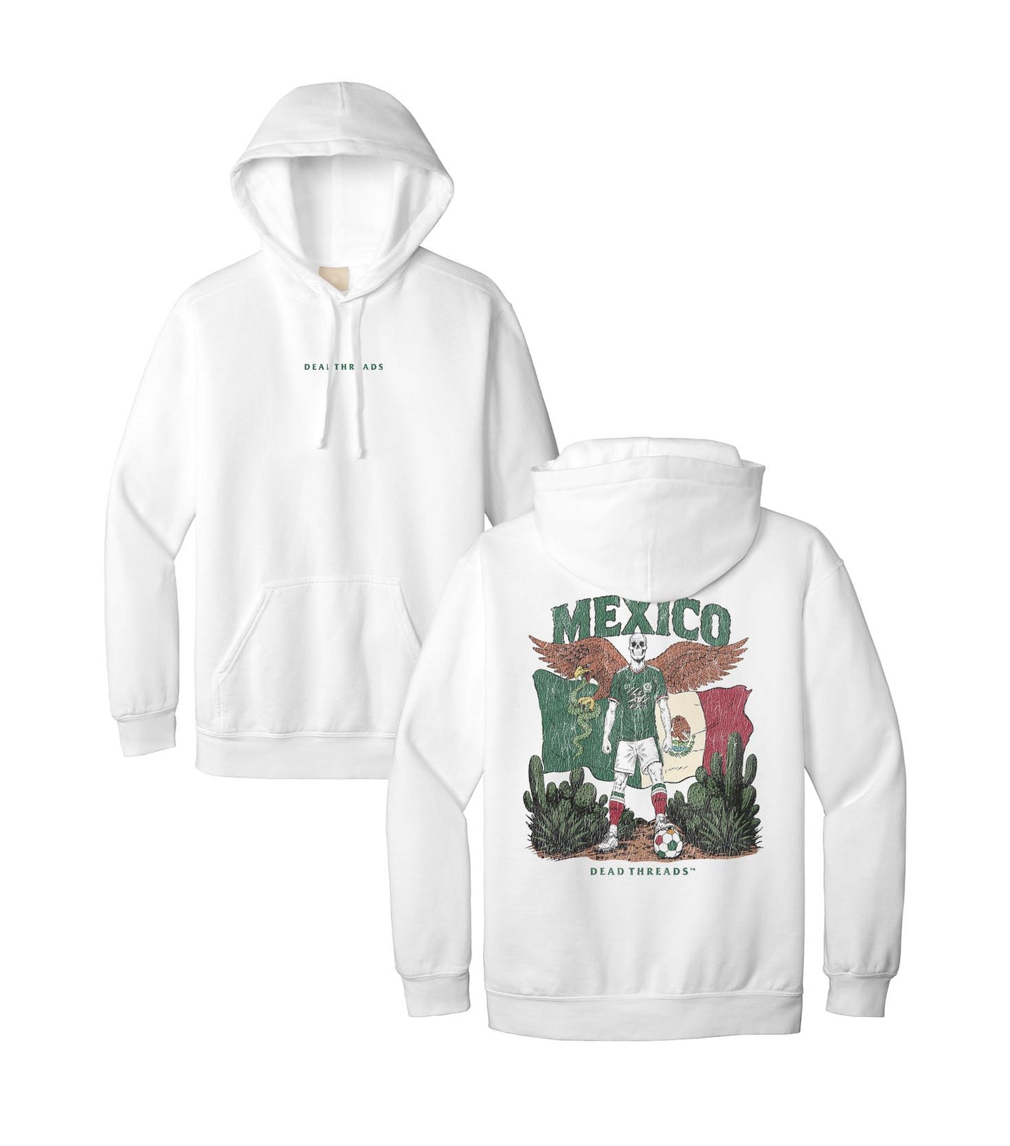 MEXICO SOCCER - “DT ESSENTIAL" HOODIE