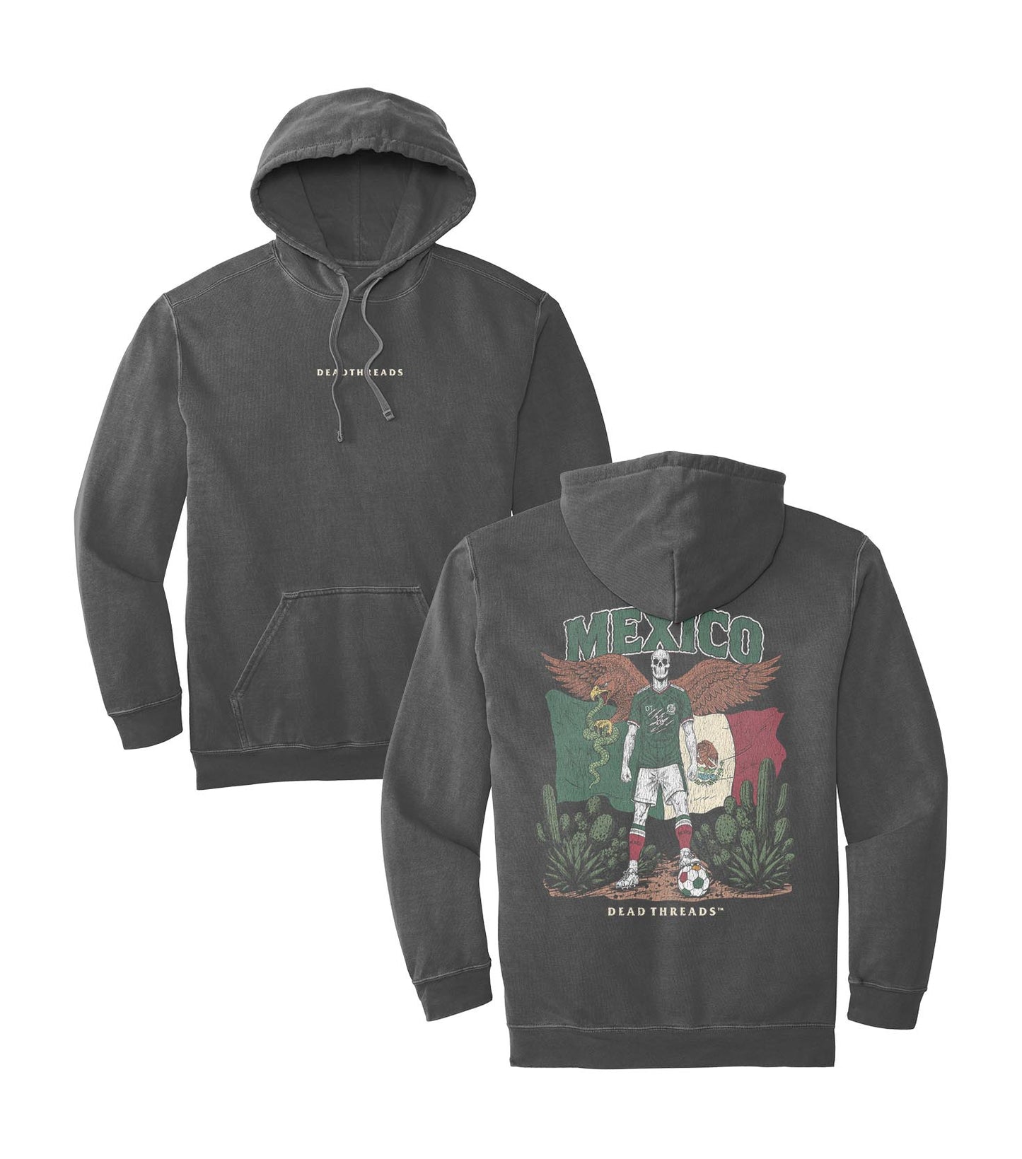MEXICO SOCCER - “DT ESSENTIAL" HOODIE
