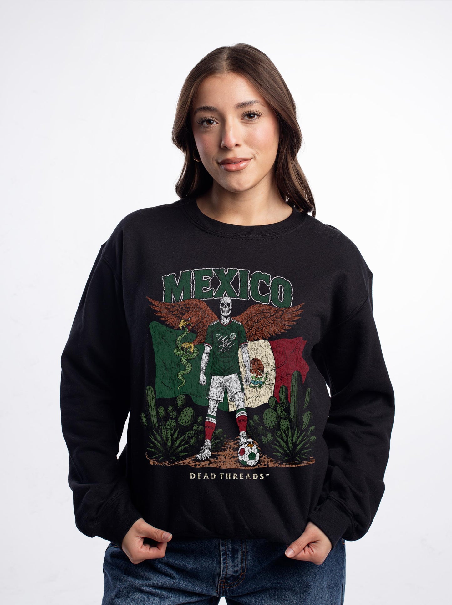MEXICO SOCCER - CREWNECK SWEATSHIRT