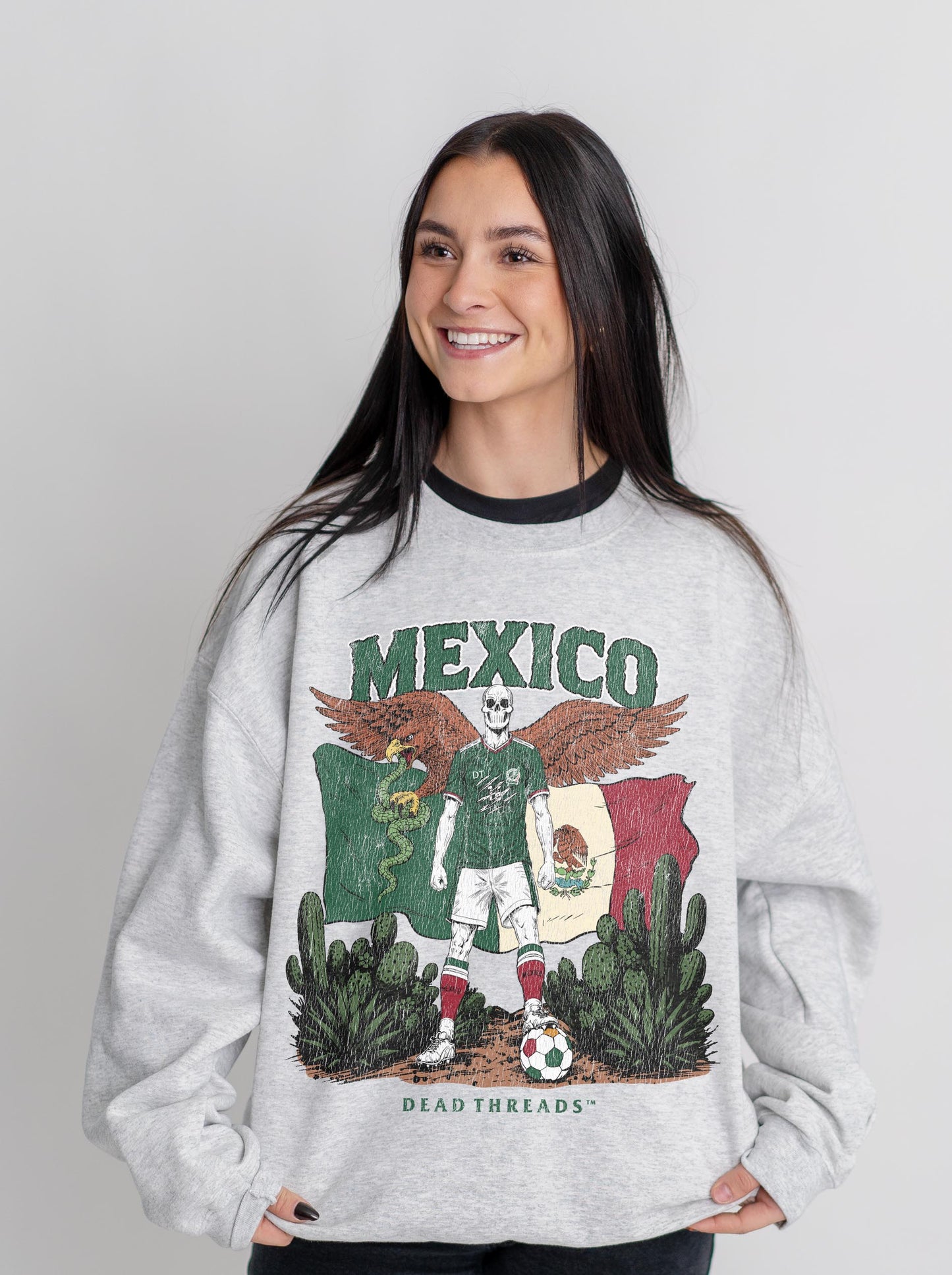 MEXICO SOCCER - CREWNECK SWEATSHIRT