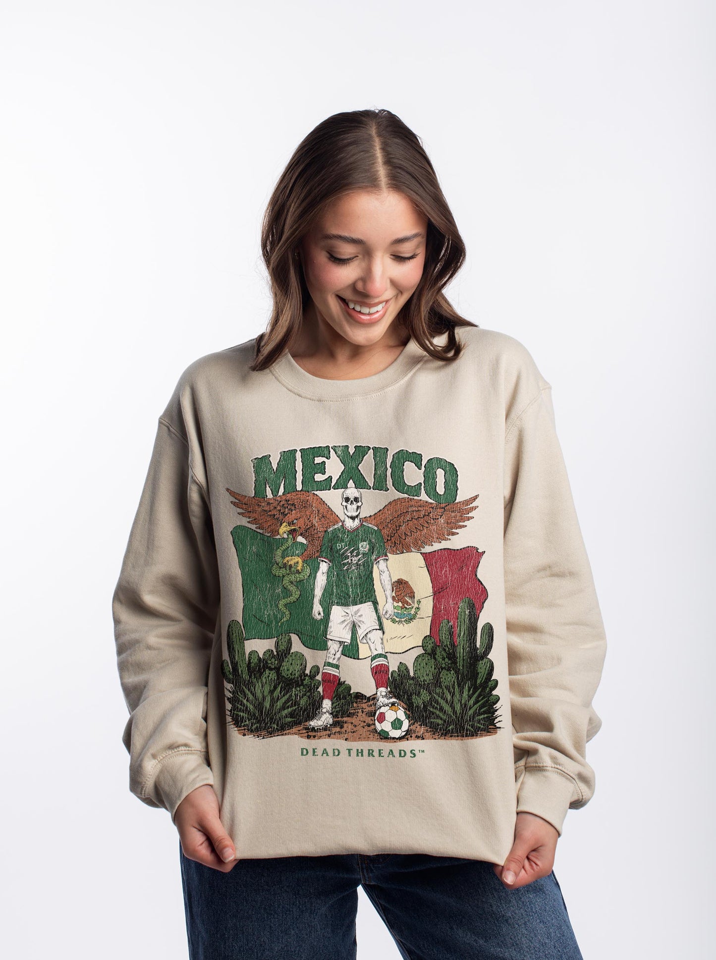 MEXICO SOCCER - CREWNECK SWEATSHIRT