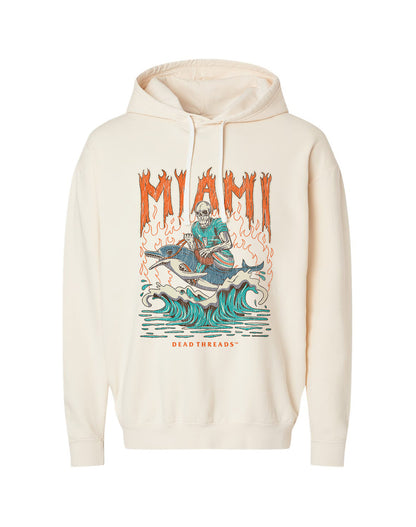 MIAMI FOOTBALL - LIGHTWEIGHT HOODIE