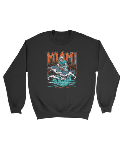 MIAMI FOOTBALL KIDS CREWNECK SWEATSHIRT