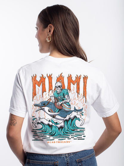 MIAMI FOOTBALL - “DT ESSENTIAL" PREMIUM T-SHIRT