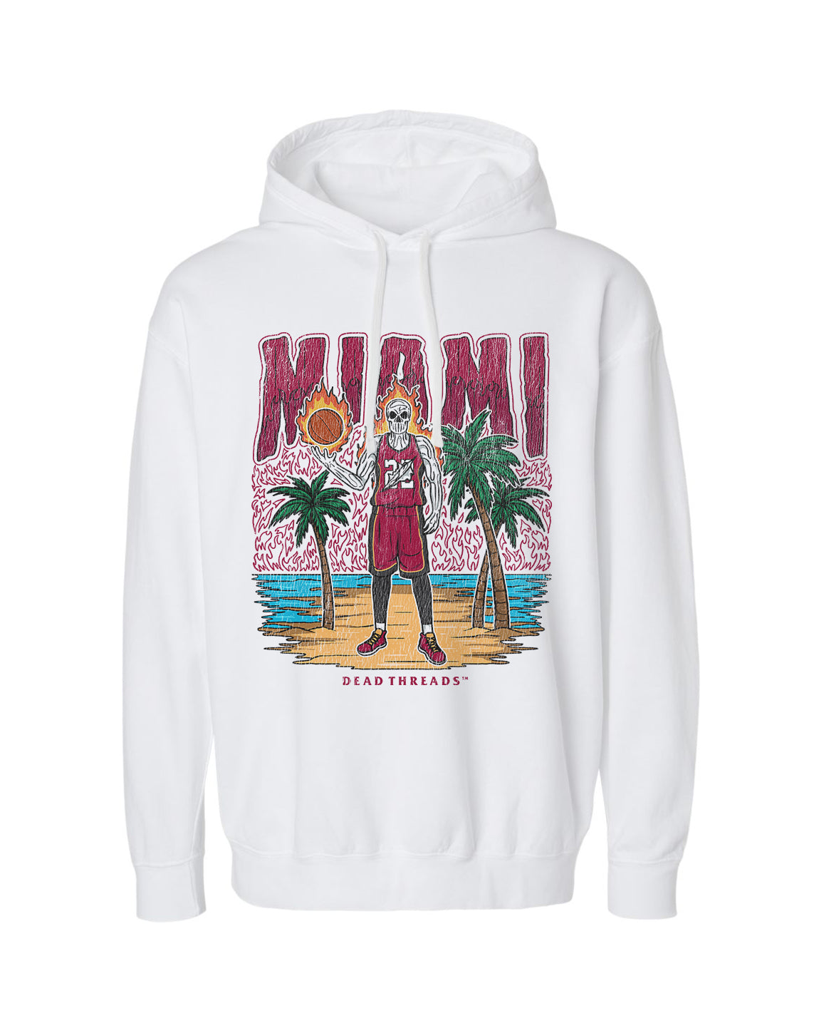 MIAMI BASKETBALL - LIGHTWEIGHT HOODIE