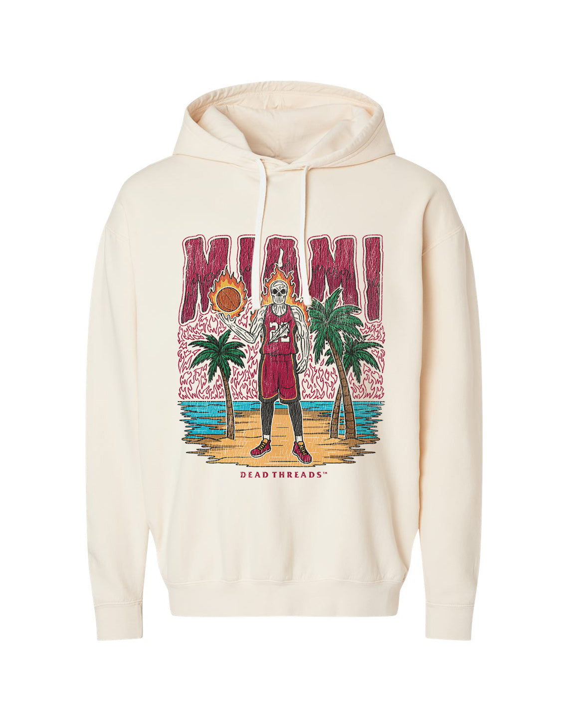 MIAMI BASKETBALL - LIGHTWEIGHT HOODIE