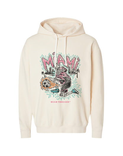 MIAMI FUTBOL - LIGHTWEIGHT HOODIE
