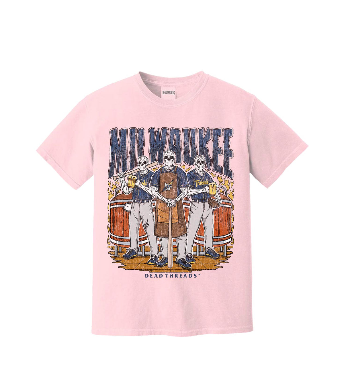 MILWAUKEE BASEBALL - PINK