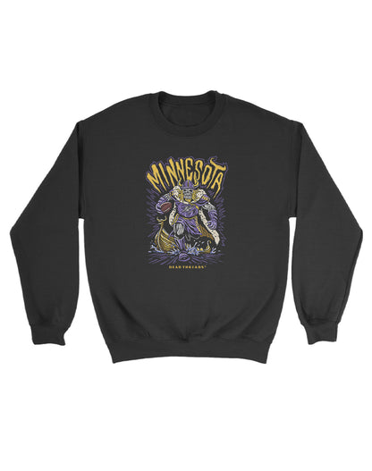 MINNESOTA FOOTBALL v1 KIDS CREWNECK SWEATSHIRT