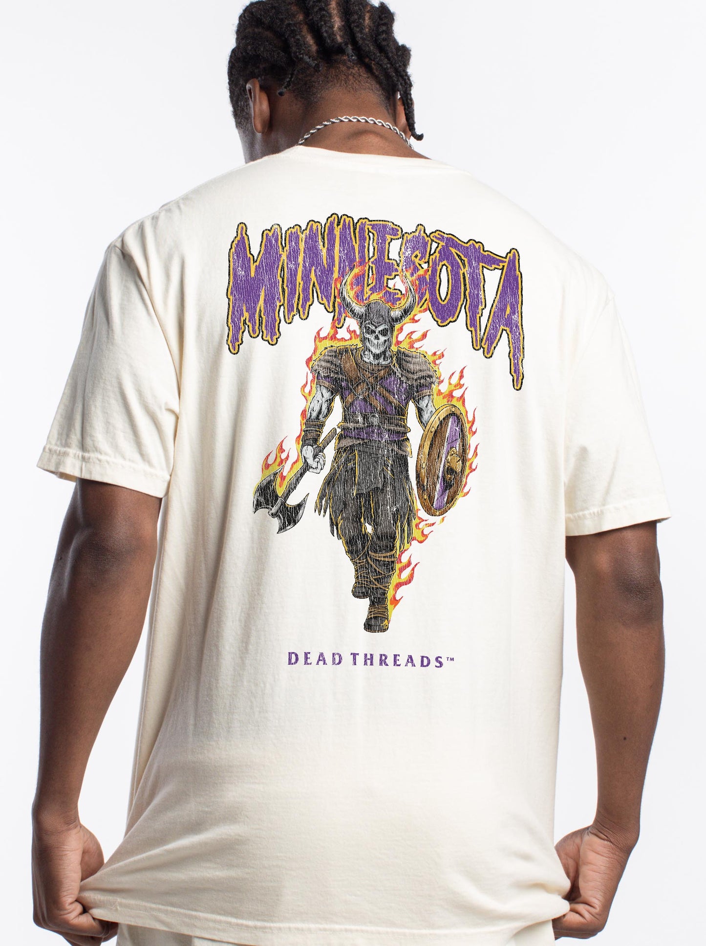 MINNESOTA FOOTBALL v2 - “3 SKULL” PREMIUM T-SHIRT