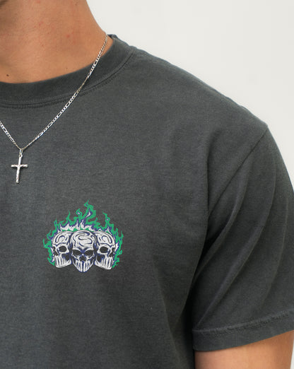 MINNESOTA BASKETBALL - “3 SKULL” PREMIUM T-SHIRT