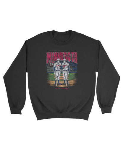 MINNESOTA BASEBALL KIDS CREWNECK SWEATSHIRT