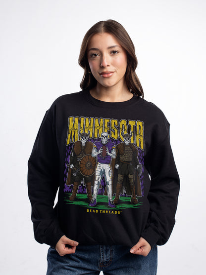 MINNESOTA FOOTBALL v3 CREWNECK SWEATSHIRT
