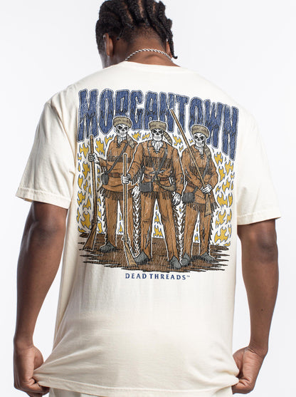 MORGANTOWN - “3 SKULL” PREMIUM T-SHIRT