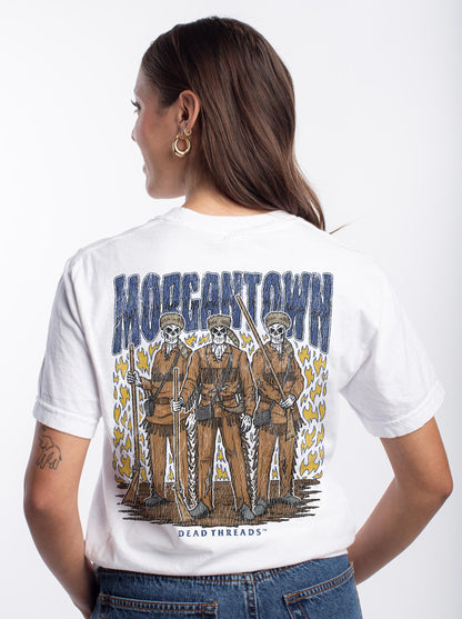 MORGANTOWN - “3 SKULL” PREMIUM T-SHIRT