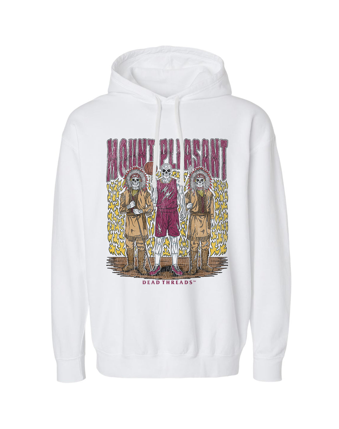 MOUNT PLEASANT BASKETBALL - LIGHTWEIGHT HOODIE