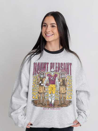 MOUNT PLEASANT FOOTBALL CREWNECK SWEATSHIRT