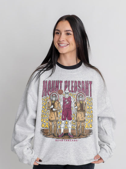 MOUNT PLEASANT BASKETBALL CREWNECK SWEATSHIRT