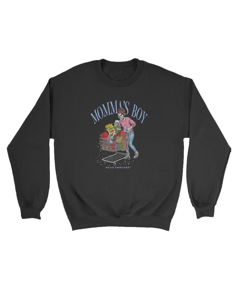 MOMMY’S BOY - KIDS CREWNECK SWEATSHIRT
