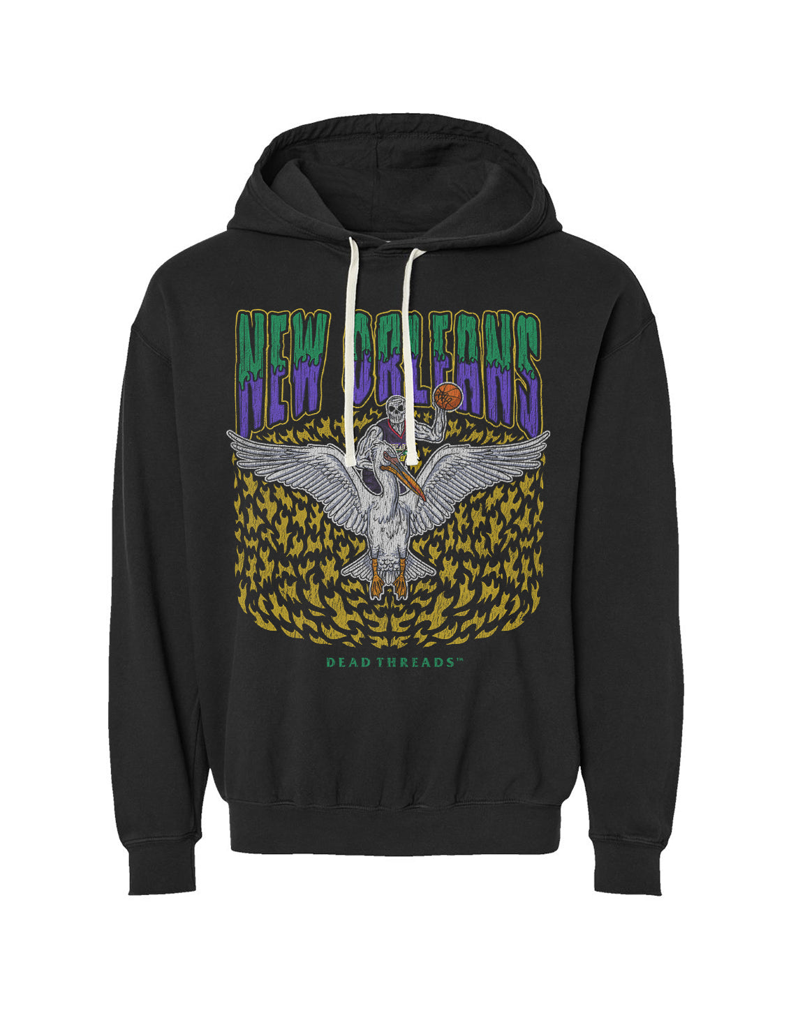 NEW ORLEANS BASKETBALL - LIGHTWEIGHT HOODIE