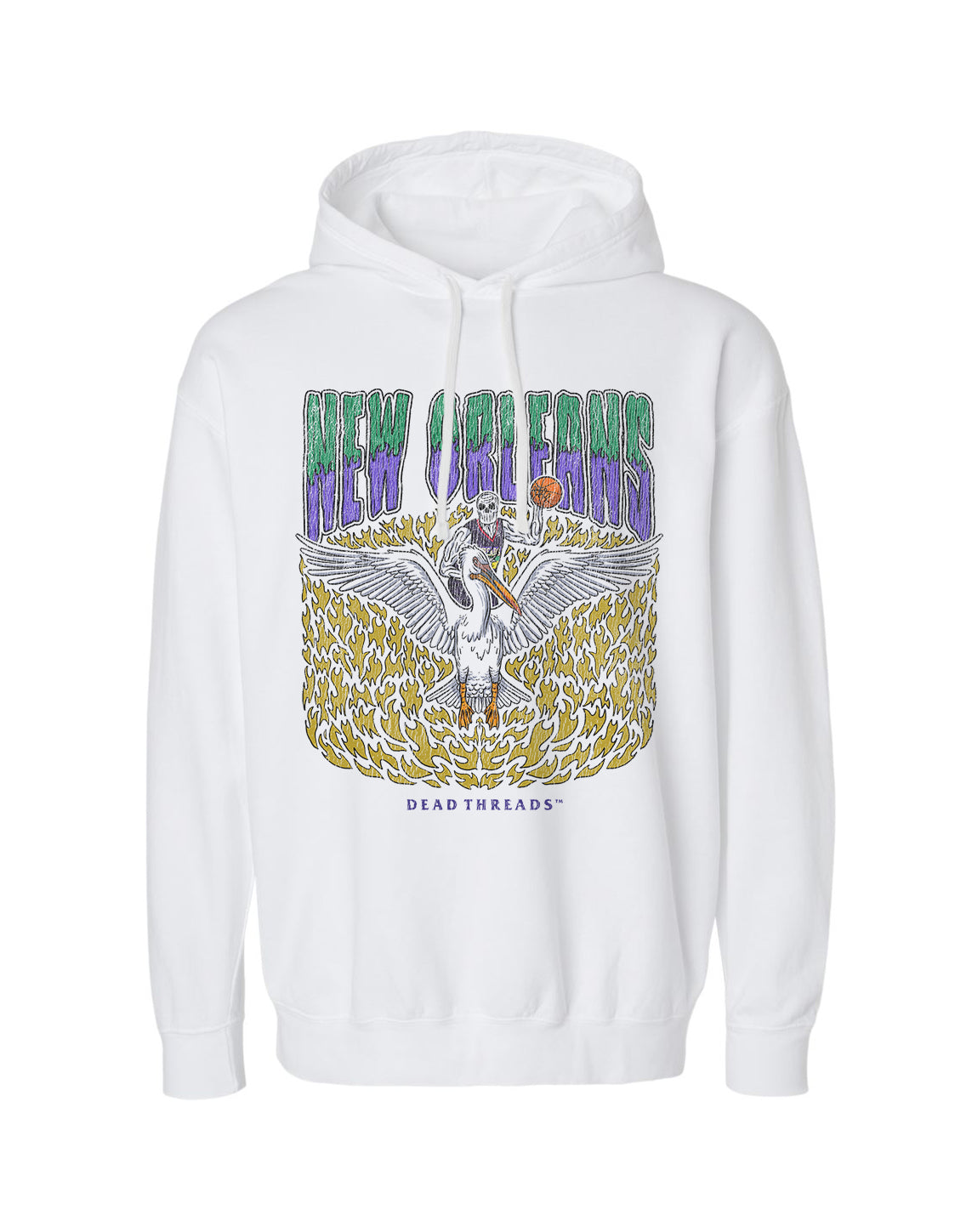 NEW ORLEANS BASKETBALL - LIGHTWEIGHT HOODIE