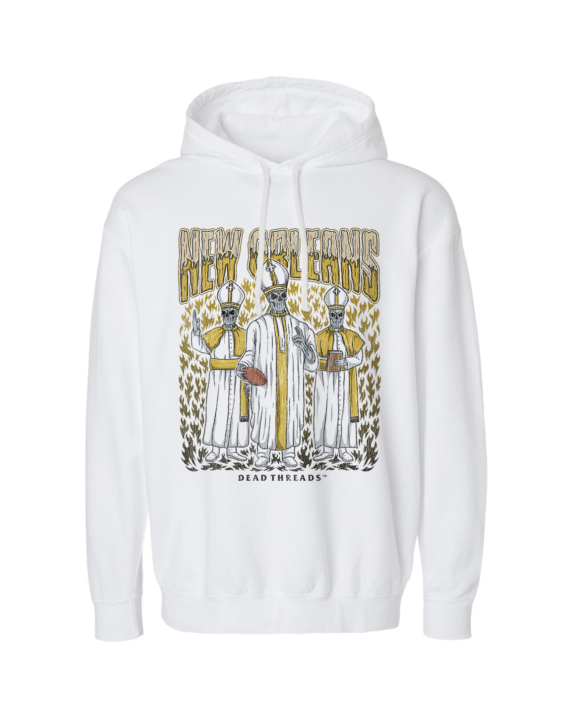 NEW ORLEANS FOOTBALL - LIGHTWEIGHT HOODIE