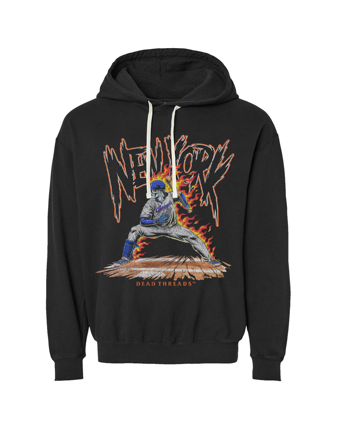 NEW YORK “QUEENS” BASEBALL v2 - LIGHTWEIGHT HOODIE