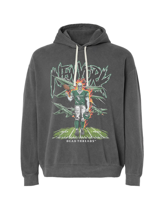 NEW YORK FOOTBALL GREEN - LIGHTWEIGHT HOODIE
