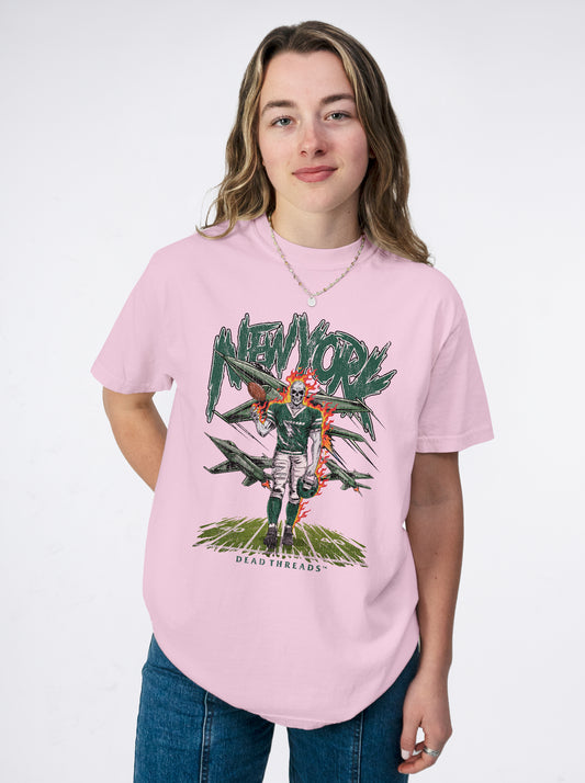 NEW YORK FOOTBALL GREEN - PINK