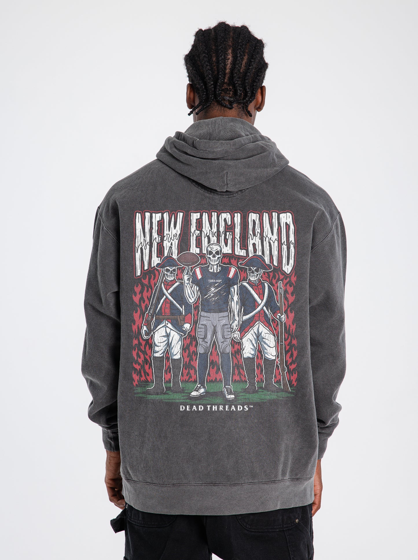 NEW ENGLAND FOOTBALL - “DT ESSENTIAL" HOODIE