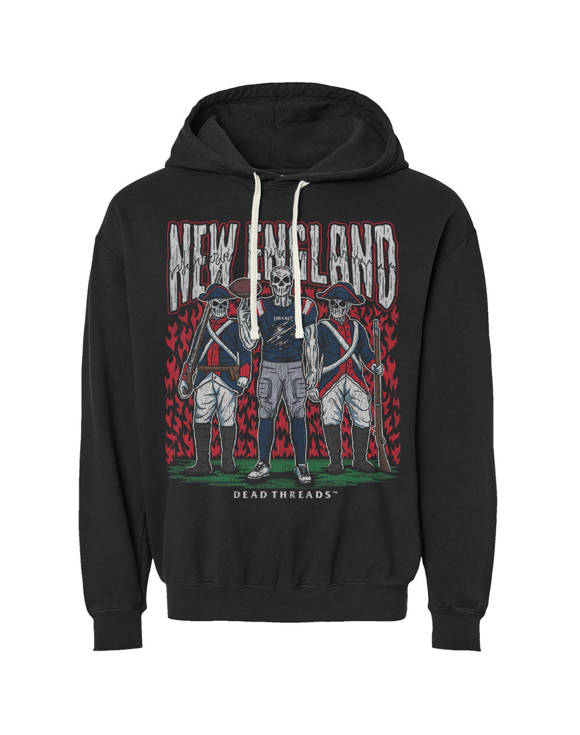 NEW ENGLAND FOOTBALL - LIGHTWEIGHT HOODIE
