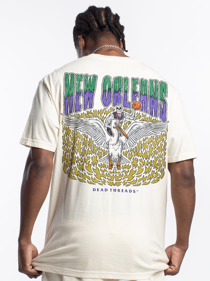 NEW ORLEANS BASKETBALL - “DT ESSENTIAL" PREMIUM T-SHIRT