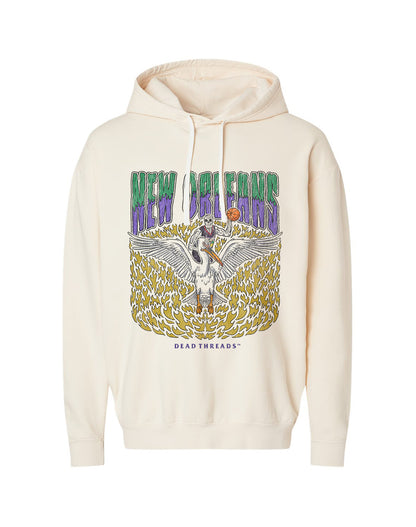 NEW ORLEANS BASKETBALL - LIGHTWEIGHT HOODIE