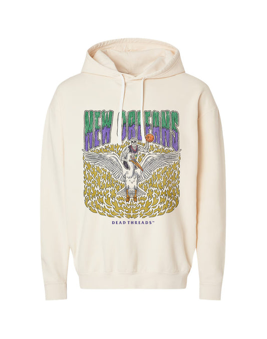 NEW ORLEANS BASKETBALL - LIGHTWEIGHT HOODIE