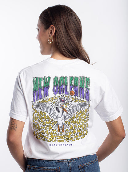 NEW ORLEANS BASKETBALL - “DT ESSENTIAL" PREMIUM T-SHIRT