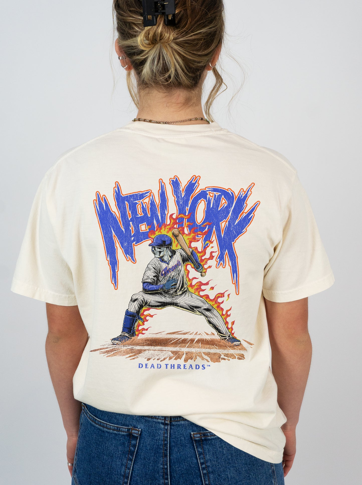 NEW YORK “QUEENS” BASEBALL v2 - “DT ESSENTIAL" PREMIUM T-SHIRT