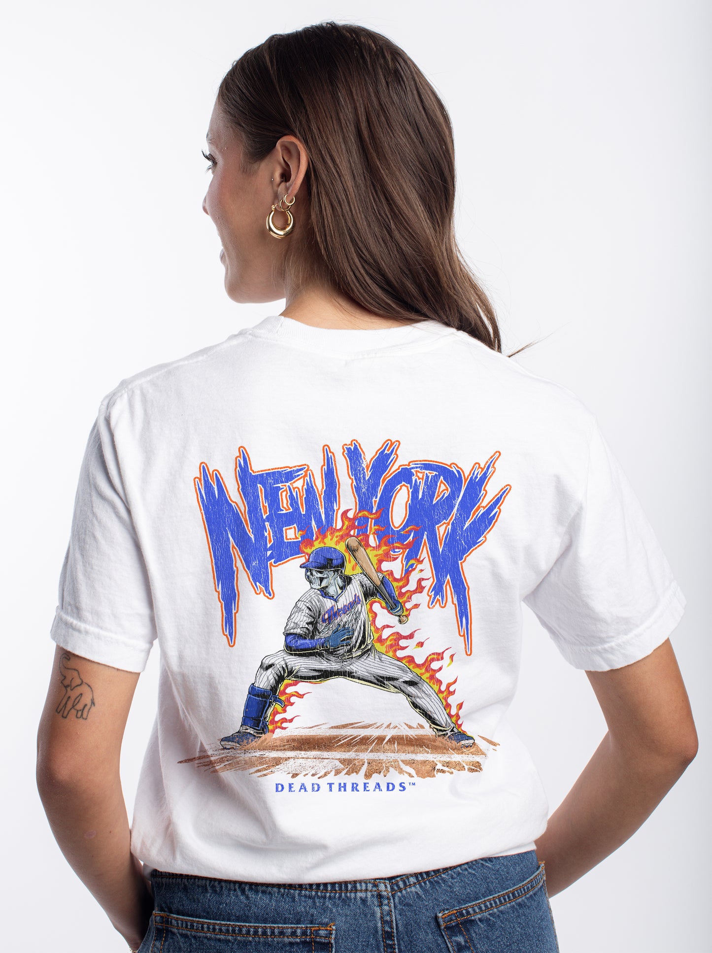 NEW YORK “QUEENS” BASEBALL v2 - “DT ESSENTIAL" PREMIUM T-SHIRT