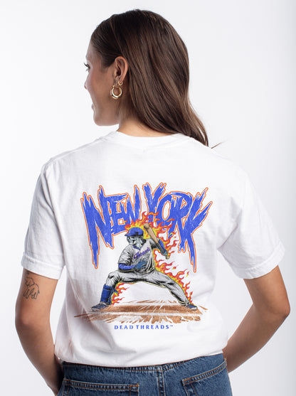 NEW YORK “QUEENS” BASEBALL v2 - “DT ESSENTIAL" PREMIUM T-SHIRT