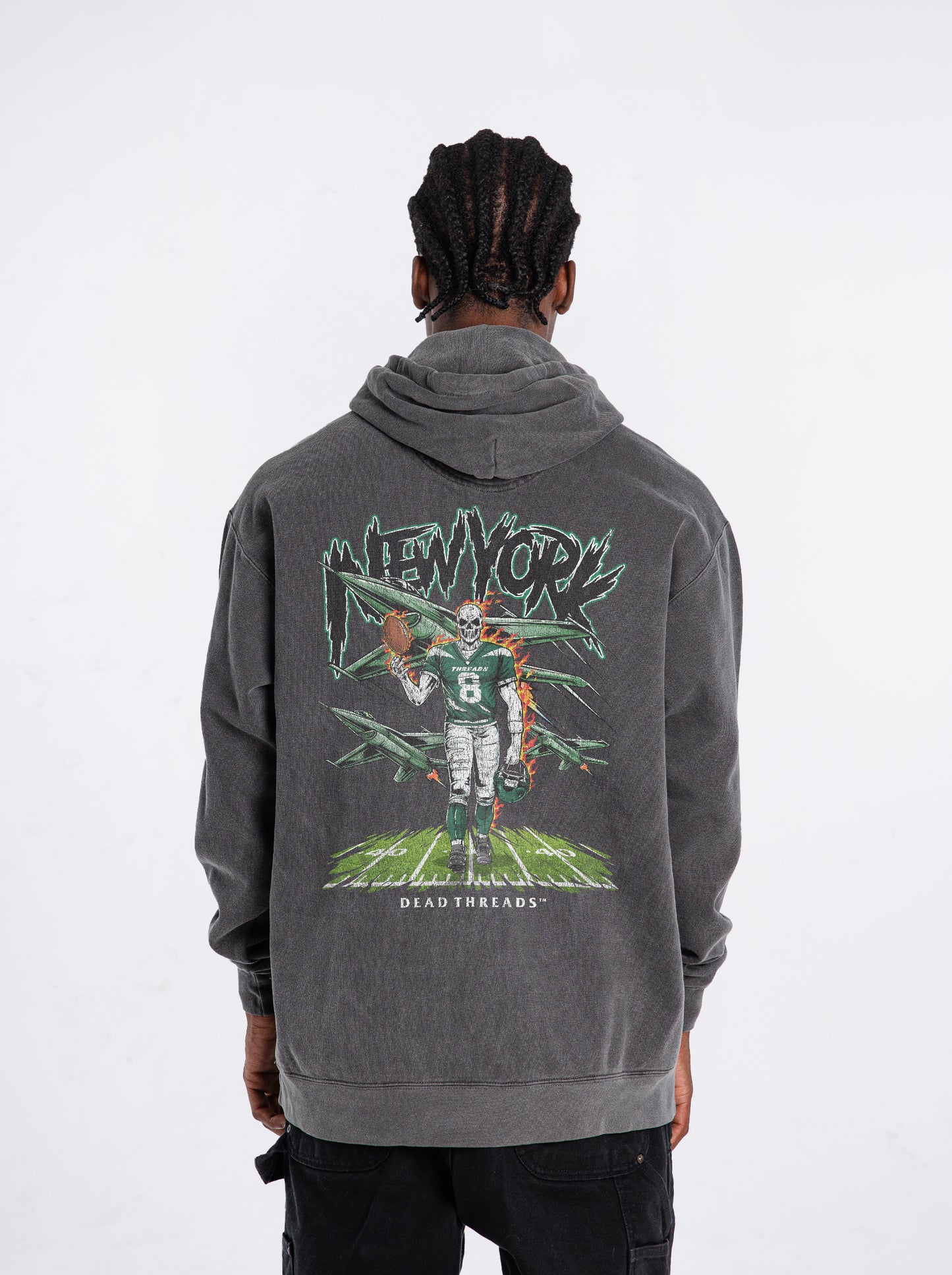 NEW YORK FOOTBALL GREEN - HOODIE