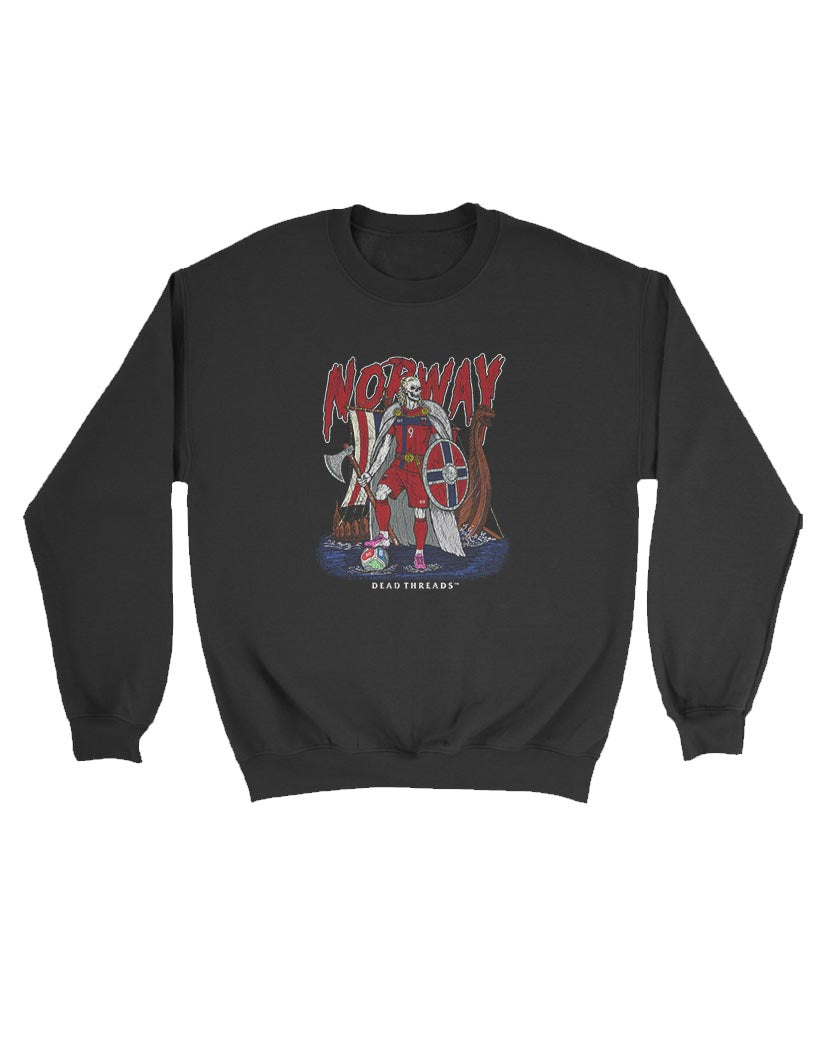 NORWAY SOCCER - KIDS CREWNECK SWEATSHIRT