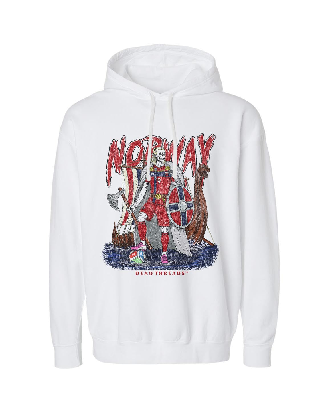 NORWAY SOCCER - LIGHTWEIGHT HOODIE