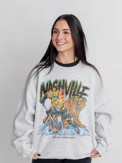 NASHVILLE HOCKEY CREWNECK SWEATSHIRT