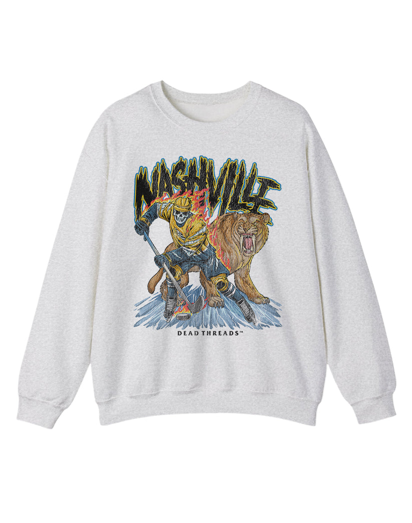 NASHVILLE HOCKEY CREWNECK SWEATSHIRT